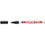 Marcador permanente Edding 780 com tinta opaca - Ponta redonda - Espessura da linha de 0,8 mm - Pontas de reposição disponíveis 