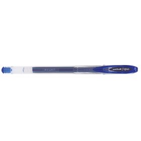 Caneta de tinta gel Uni-ball Signo UM-120 - Ponta esferográfica de 0,7 mm - Tinta resistente à água e à luz - Azul