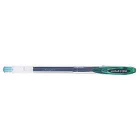 Caneta de tinta gel Uni-ball Signo UM-120 - Ponta esferográfica de 0,7 mm - Tinta resistente à água e à luz - Verde
