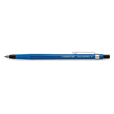 Lapiseira Staedtler Mars Technico 788 2mm HB - Apontador embutido - Clipe de metal - Azul