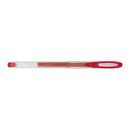 Caneta em gel Uni-ball Signo Sparkling UM-120SP - Ponta esferográfica de 1 mm - Tinta pigmentada resistente à água e à luz - Efe