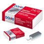 Caixa com 1000 grampos galvanizados 24/6 da Dohe