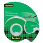 Fita adesiva invisível Scotch Magic 19mm x 6m - Inclui dispensador - Transparente