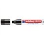 Marcador permanente Edding 800 - Ponta chanfrada - Espessura da linha entre 4 e 12 mm - Recarregável - Secagem instantânea - Pre