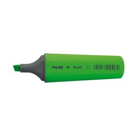 Marcador fluorescente Milan - Ponta chanfrada 1 - 4,8 mm - Verde
