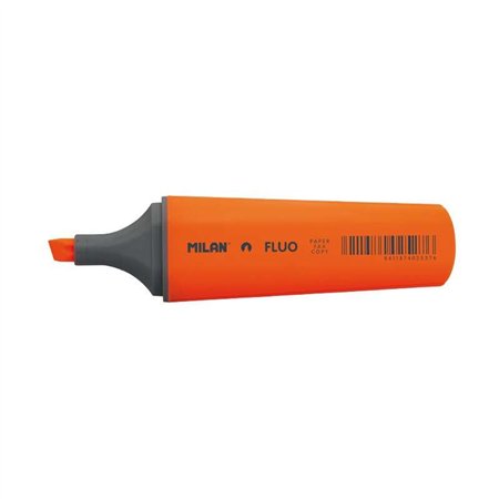 Marcador fluorescente Milan - Ponta chanfrada 1 - 4,8 mm - Laranja