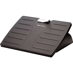 Apoio para os pés ajustável Fellowes Office Suites com revestimento Microban - 3 ajustes de altura - Dimensões: 444 x 333 mm - I