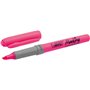 Marcador fluorescente Bic Highlighter Grip - Tinta à base de água - Ponta chanfrada - Espessura da linha entre 1,60 e 3,30 mm - 