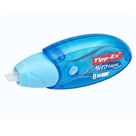 Fita Corretiva Tipp-Ex Micro Tape Twist 5mm x 8m - Cabeça Giratória - Escrita Instantânea