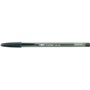 Caneta Esferográfica Bic Cristal Large - Ponta de 1,6 mm de espessura - Traço de 0,60 mm - Tinta à base de óleo - Translúcida - 
