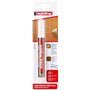 Marcador permanente para móveis Edding 8900 - Ponta redonda de 1,5 a 2 mm - Resistente à luz - Secagem rápida - Cor: Nogueira cl