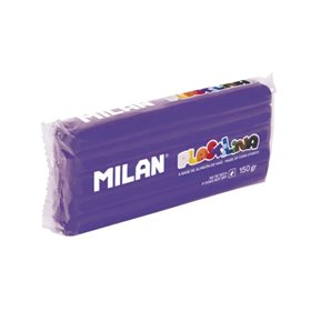 Massa de modelar Milan 150g - Base de amido de milho - Sem glúten - Misturável - Cor lilás