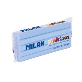 Massa de modelar Milan 150g - Base de amido de milho - Sem glúten - Misturável - Azul claro