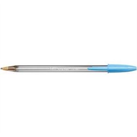 Caneta Esferográfica Bic Cristal Fun - Ponta Grossa de 1,6 mm - Tinta à Base de Óleo - Azul Turquesa