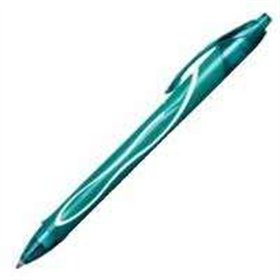 Caneta retrátil Bic Gel-Ocity Quick Dry - Ponta média de 0,7 mm - Tinta em gel - Secagem ultrarrápida - Não borra no papel - Ver