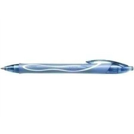 Caneta retrátil Bic Gel-Ocity Quick Dry - Ponta média de 0,7 mm - Tinta em gel - Secagem ultrarrápida - Não borra no papel - Tur