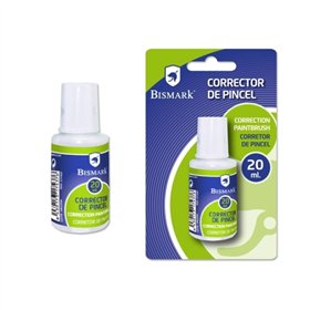 Corretivo Líquido Bismark 20ml - Secagem Rápida - Aplicador de Pincel