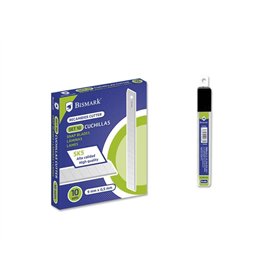 Bismark Blister com 10 Lâminas de Substituição em Aço de Alta Qualidade - Tamanho 9mm x 0,5mm - Aço SK5