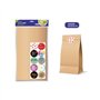 Pacote com 10 envelopes de papel kraft Bismark, 50 g/m², com 10 adesivos de fechamento - Medidas: 24 x 42 x 6 cm - Ideal para pr