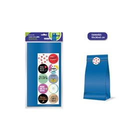 Pacote com 10 envelopes de papel kraft Bismark (50 g/m²) com 10 adesivos de fechamento - Dimensões: 19 x 36 x 6 cm - Ideal para 