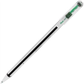 Caneta Esferográfica Pentel SuperB - Ponta Fina 0,7 mm - Espessura do Traço 0,35 mm - Tinta à Base de Óleo - Verde