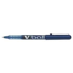 Caneta Rollerball Pilot V Ball 07 com Tinta Líquida - Ponta Esferográfica Redonda de 0,7 mm - Espessura da Linha de 0,5 mm - Azu