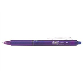 Caneta em gel retrátil e apagável Pilot Frixion Clicker - Ponta esferográfica de 0,7 mm - Espessura da linha de 0,4 mm - Empunha