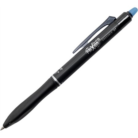 Caneta Pilot Frixion Ball Plus Apagável - Ponta de 0,7 mm e Traço de 0,35 mm - Recarregável - 80% Plástico Reciclado - Azul