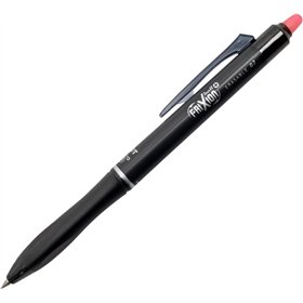 Caneta Pilot Frixion Ball Plus Apagável - Ponta de 0,7 mm e Traço de 0,35 mm - Recarregável - 80% Plástico Reciclado - Vermelha