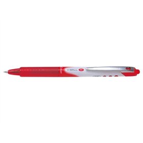 Caneta Pilot V Ball RT 07 com tinta líquida - Retrátil - Ponta esferográfica cônica de 0,5 mm - Largura da linha de 0,25 mm - Em