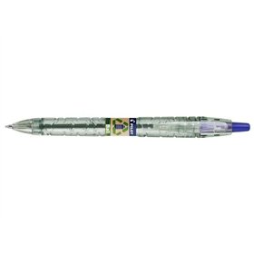 Caneta Esferográfica Retrátil Pilot B2P Ecoball BeGreen - Ponta Redonda de 1mm - Espessura da Linha de 0,27mm - 86,64% de Plásti