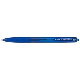 Caneta Esferográfica Retrátil Pilot SuperGrip G - Ponta Redonda de 1,0 mm - Traço de 0,4 mm - Tinta à Base de Óleo - Empunhadura