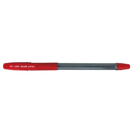 Caneta Esferográfica Pilot BPS-GP - Recarregável - Ponta Extra Larga de 1,60 mm - Espessura da Linha de 0,33 mm - Vermelha