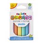 Carioca Pacote com 6 Massas de Modelar em Tons Pastel - Fácil de Usar - Não Seca - Reutilizável - Cores Vibrantes e Misturáveis 