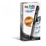 Caneta retrátil apagável Carioca Oops - Tinta termossensível - Empunhadura triangular ergonômica - Ponta de 0,7 mm - Refis compa
