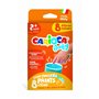 Carioca Têmpera Baby - Kit com 8 Potes de Tinta para Dedos (A partir de 2 Anos) - Lavável - Atóxica - Inodora - Máxima Criativid
