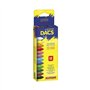 Conjunto de 12 giz de cera Alpino Dacs em cores suaves - Textura cremosa - Misturáveis - Pintura macia e opaca - Coloridos e cri