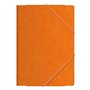 Pastas elásticas Dohe com três abas - Tamanho A4 - Papelão premium - Laminado - Fecho elástico plano