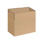 Caixas de embalagem Dohe com 4 abas - Dimensões 400x290x220mm - Papelão ondulado de 3mm - Resistentes e duráveis - Ideais para e
