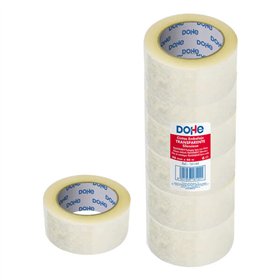 Vedação silenciosa de polipropileno Dohe 48 mm x 66 m - Transparente