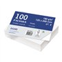 Fichas de índice em cartolina offset branca Dohe - 180g - Pacote com 100 - Lisas