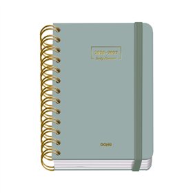 Agenda Escolar Premium Dohe 26/27 - Formato A6 - Um dia por página - Papel offset creme 80g - Capa de cartão laminado - Encadern