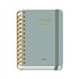 Agenda Escolar Premium Dohe 26/27 - Formato A6 - Um dia por página - Papel offset creme 80g - Capa de cartão laminado - Encadern