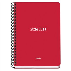 Agenda Escolar Dohe Basic Element 26/27 - Formato A5 - Um dia por página - Papel offset creme 70g - Capa de cartão laminado - En