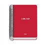 Agenda Escolar Dohe Basic Element 26/27 - Formato A6 - Um dia por página - Papel offset creme 70g - Capa de cartão laminado - En