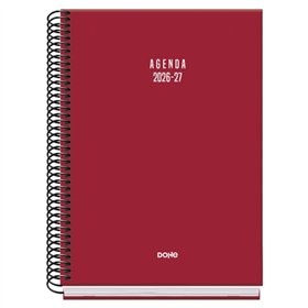 Agenda Escolar Dohe Basic Colour Vibes 26/27 - Formato A5 - Um dia por página - Papel offset creme 70g - Capa de cartão laminado