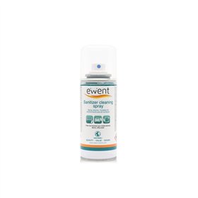 Spray desinfetante para superfícies Ewent - 100ml - Fórmula com detergente - Eliminador de odores - Cor transparente
