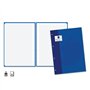 Refil Golden Extra com 80 folhas, 90 g/m², quadriculado 4x4 - Formato A4 - 4 furos e faixa azul.