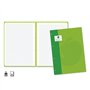 Refil Golden Extra com 80 folhas, 90 g/m², quadriculado 4x4 - Formato A4 - 4 furos e faixa verde