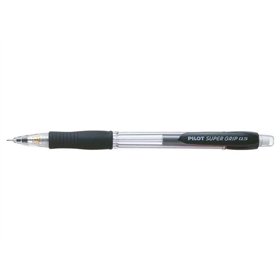 Lapiseira Pilot SuperGrip H185 - Grafite 0,5 mm - Grafite HB - Corpo Preto